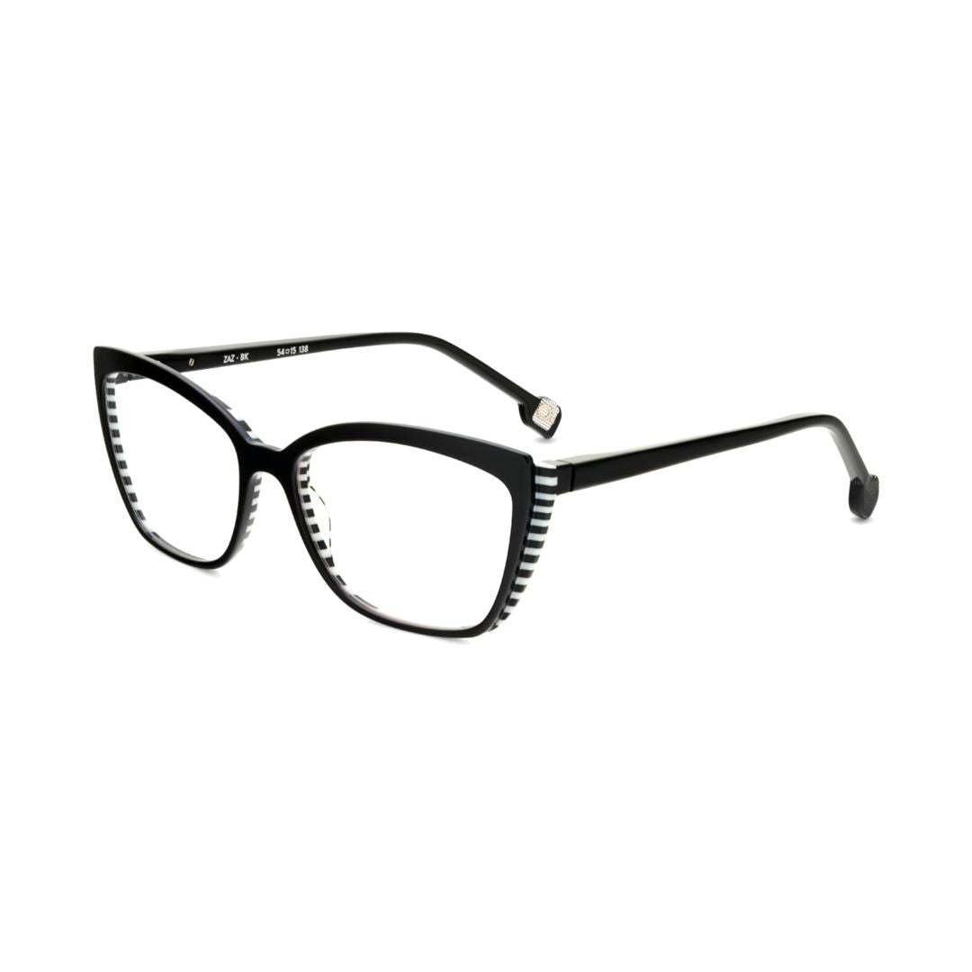 Zaz Cat-Eye Sunglasses with Striped Detailing