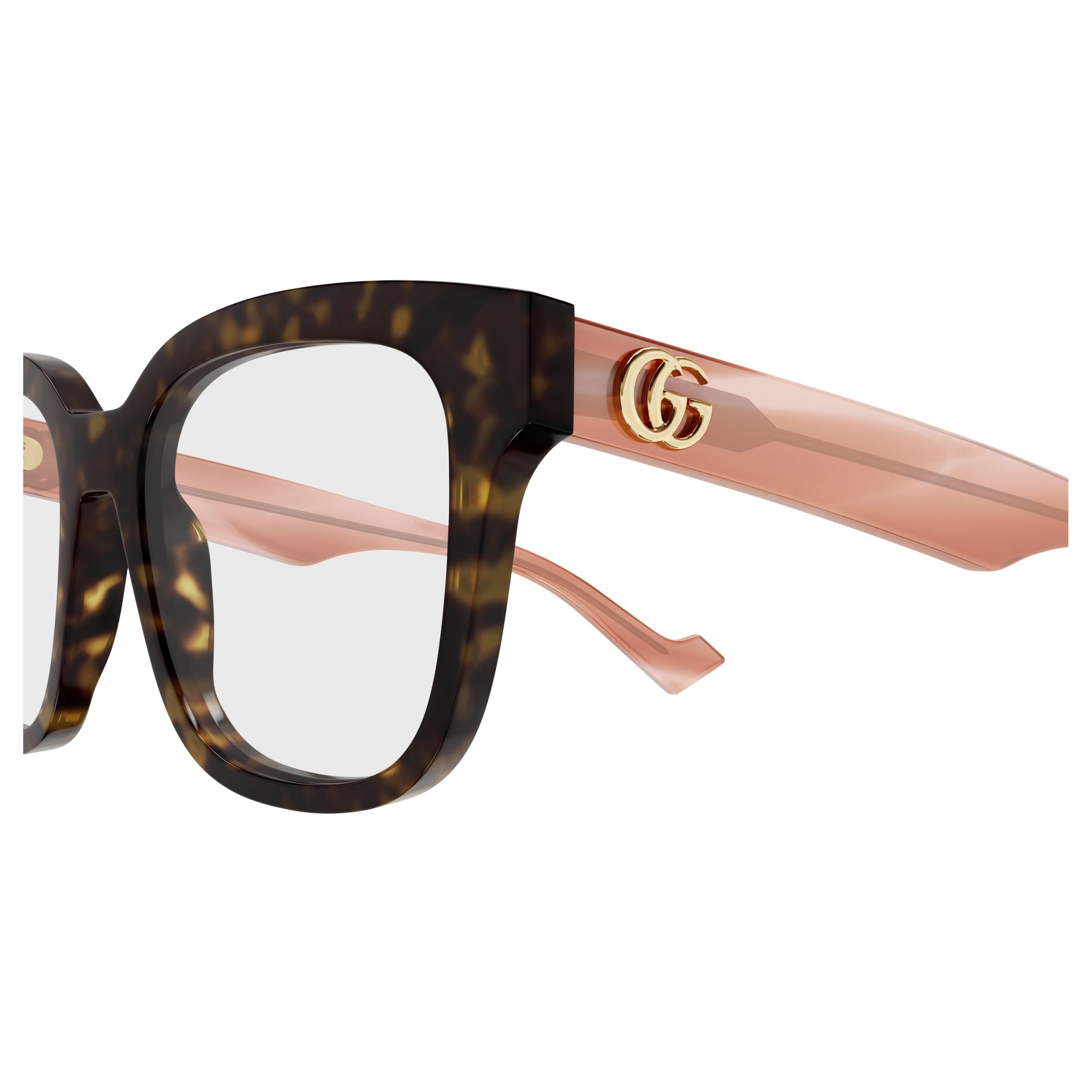 Gg0958o Bold Square Tortoiseshell Sunglasses