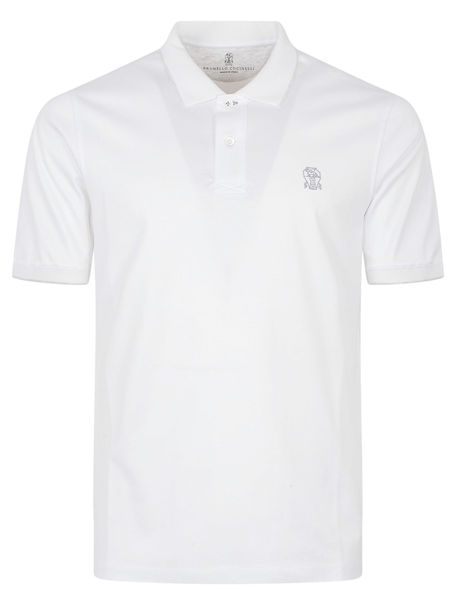 Short-Sleeve Polo Shirt With Embroidered Logo