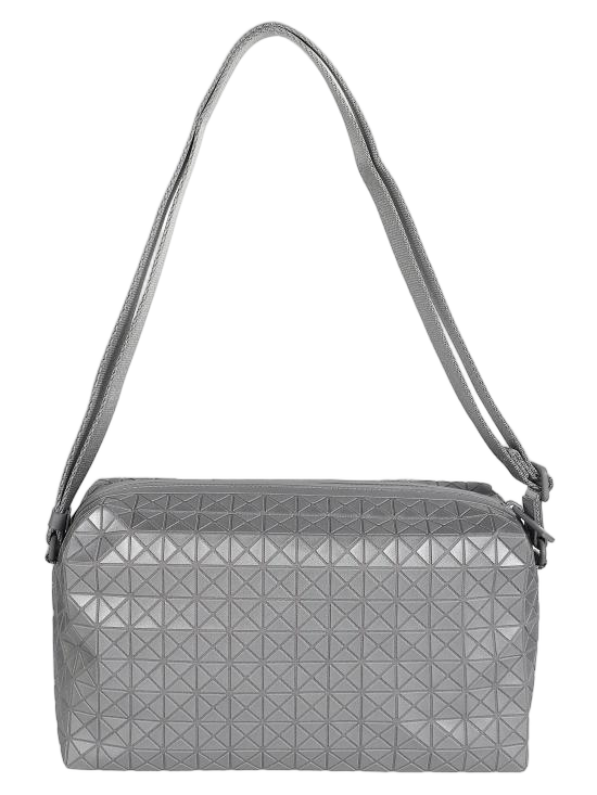 Geometric Triangular Pattern Crossbody Bag