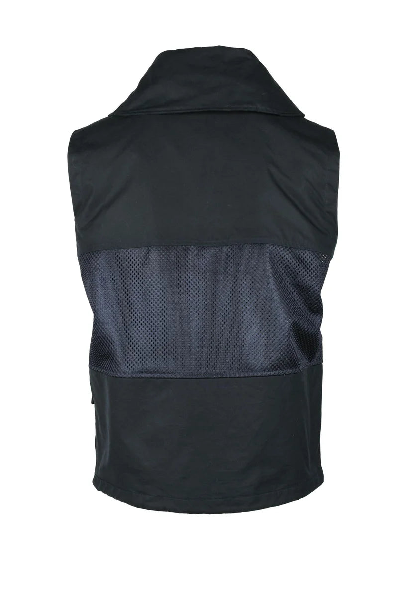 Star Point Black Gilet Man