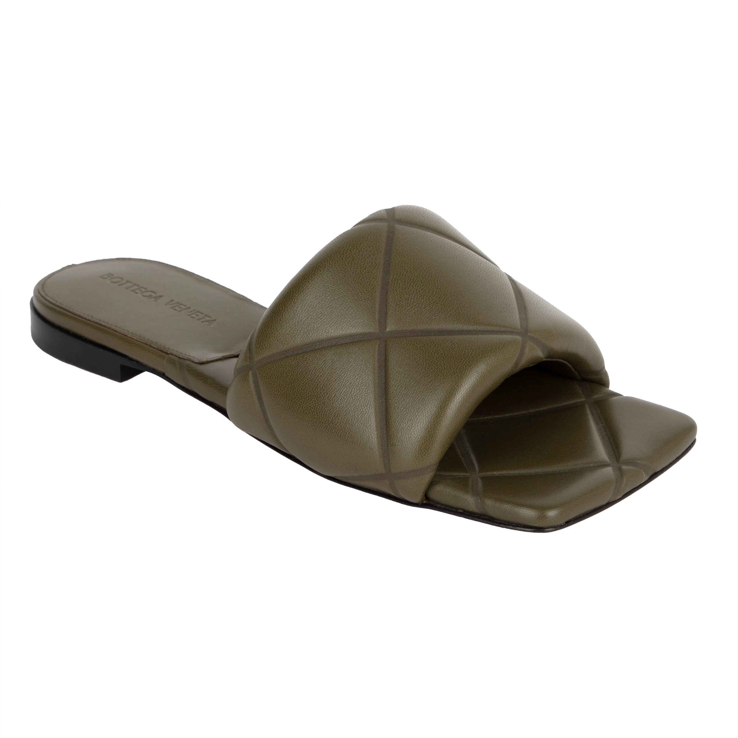 Rubber Lido Slide Green