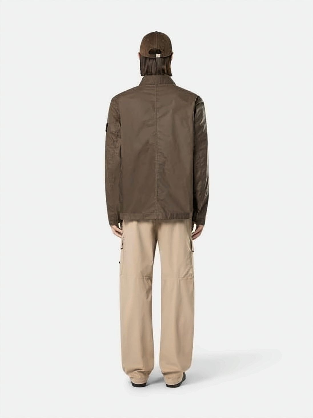 Boxy Brown Leather Jacket