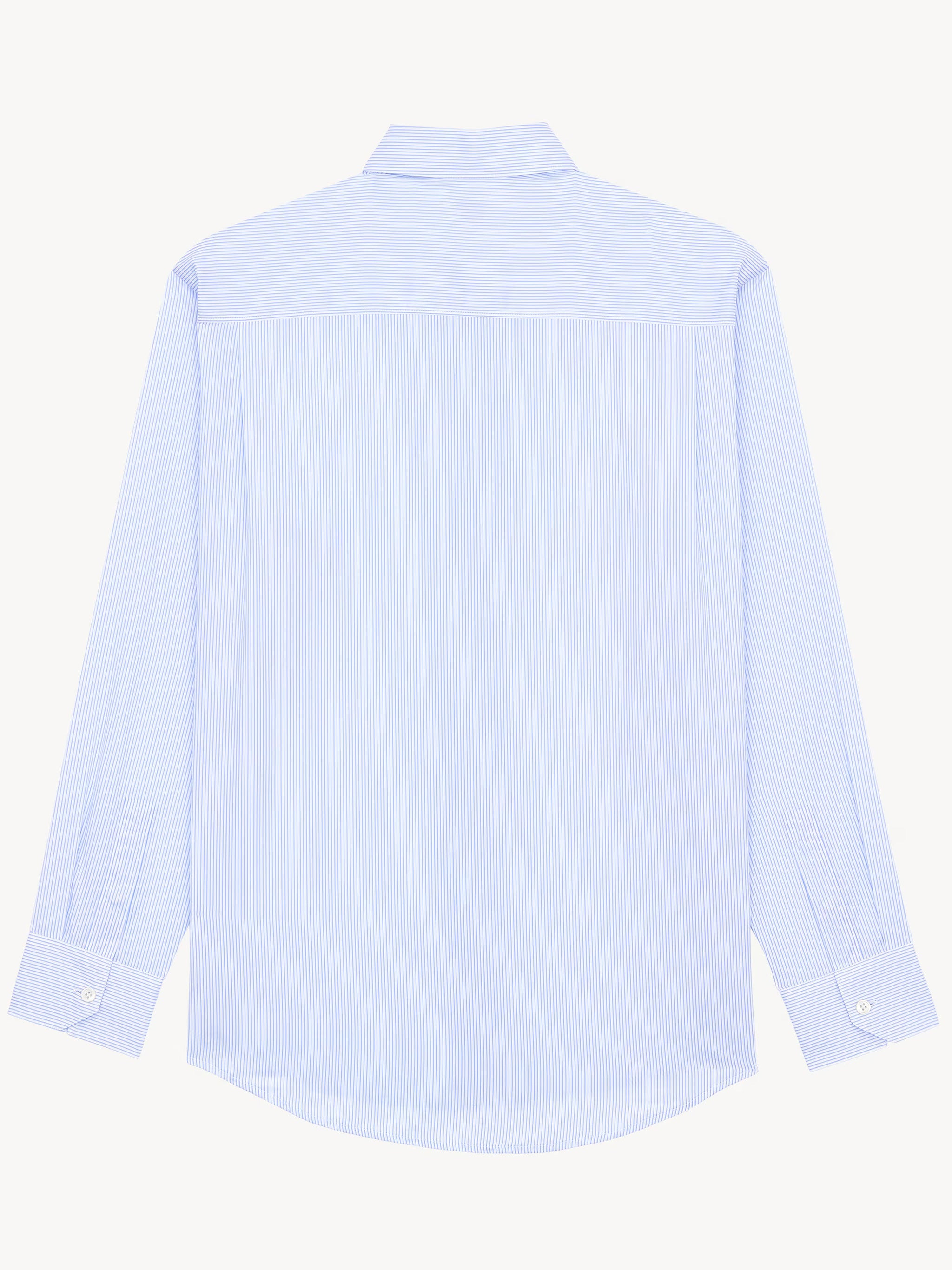 Light Blue Chemise Pinstripe Shirt