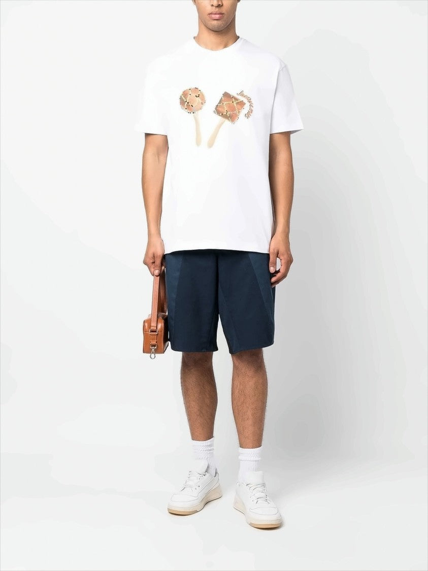 Maracas Graphic Print White T-Shirt