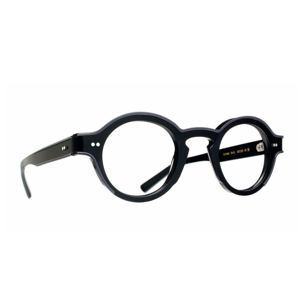 Flynn Round Acetate Sunglasses With Central Cutout
