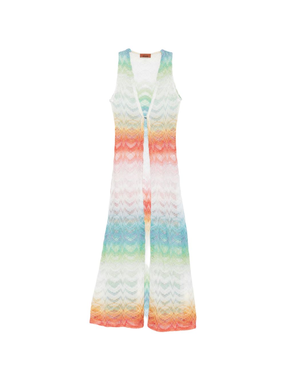 V-Neck Ankle-Length Dress