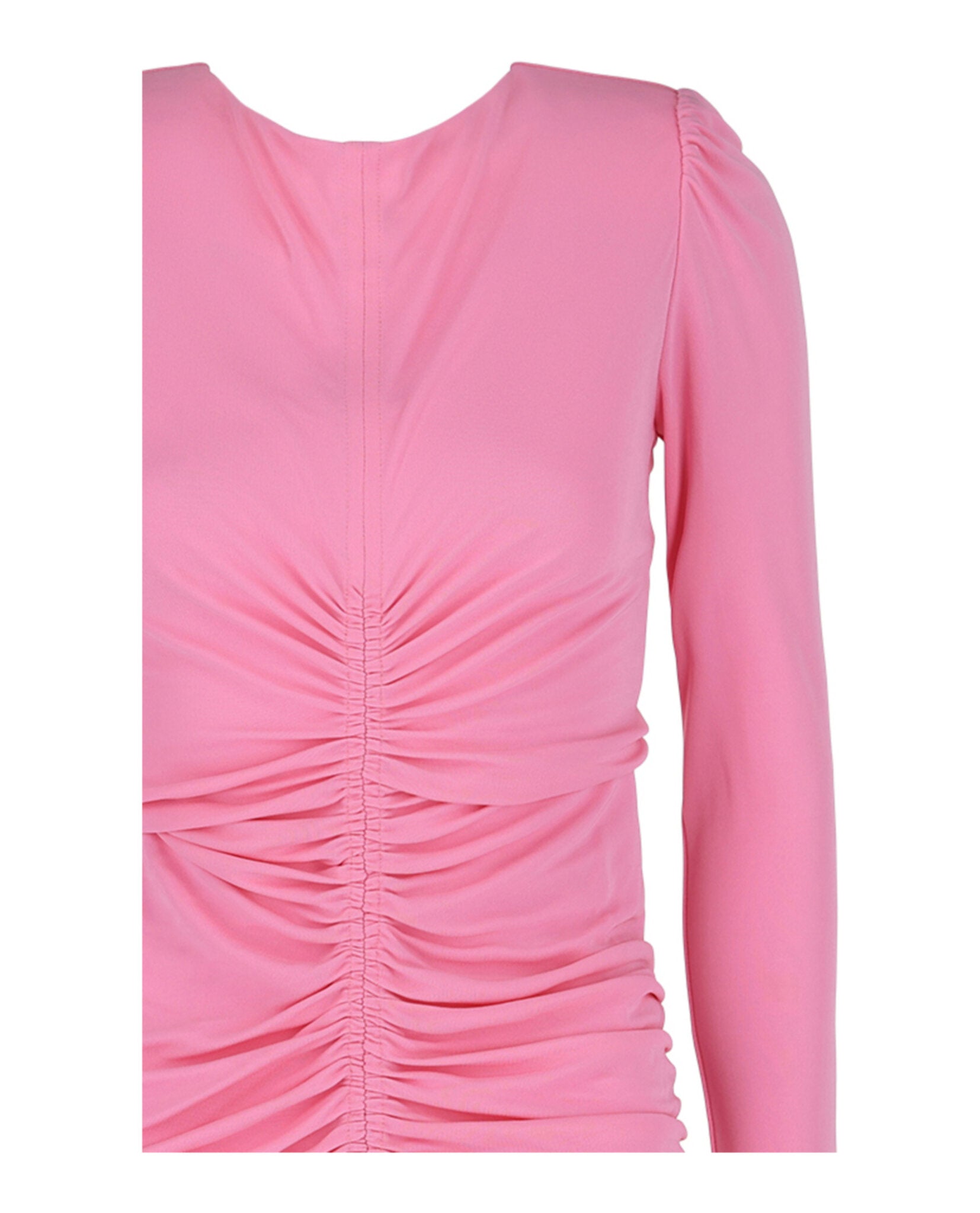 Ruched Long-Sleeve Top