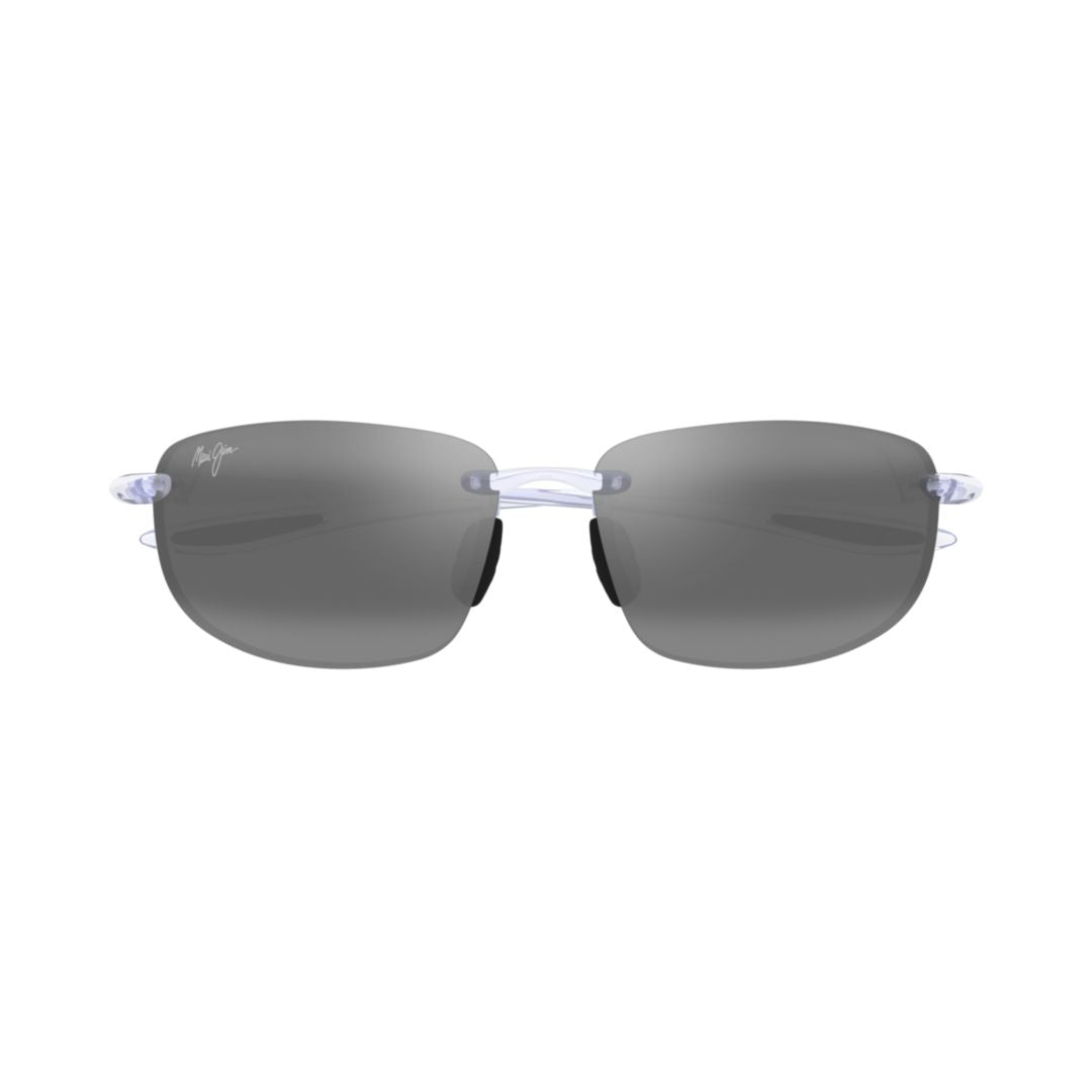 Hookipa Rimless Rectangular Sunglasses with Transparent Temples