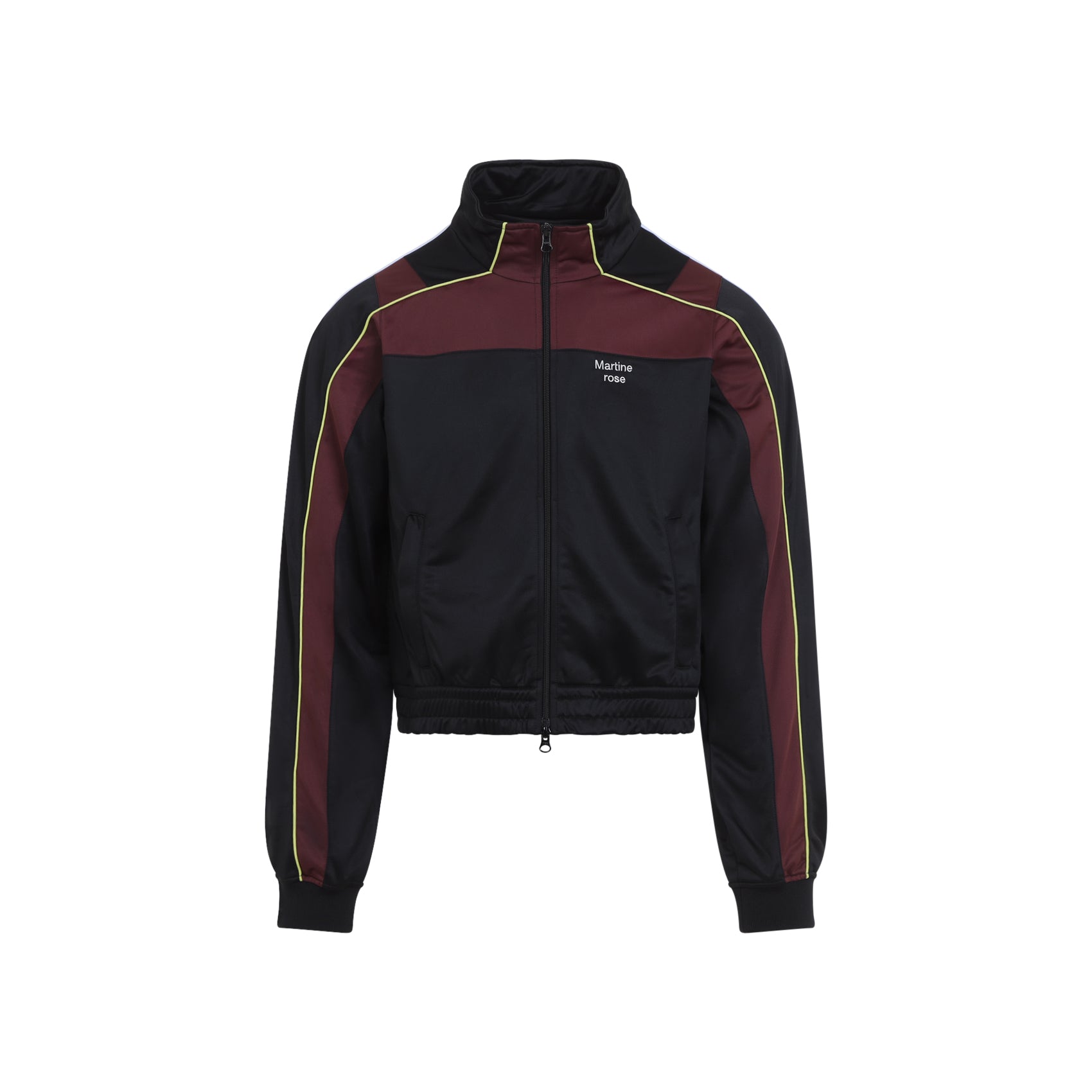 Shrunken Black Polyester Jacket