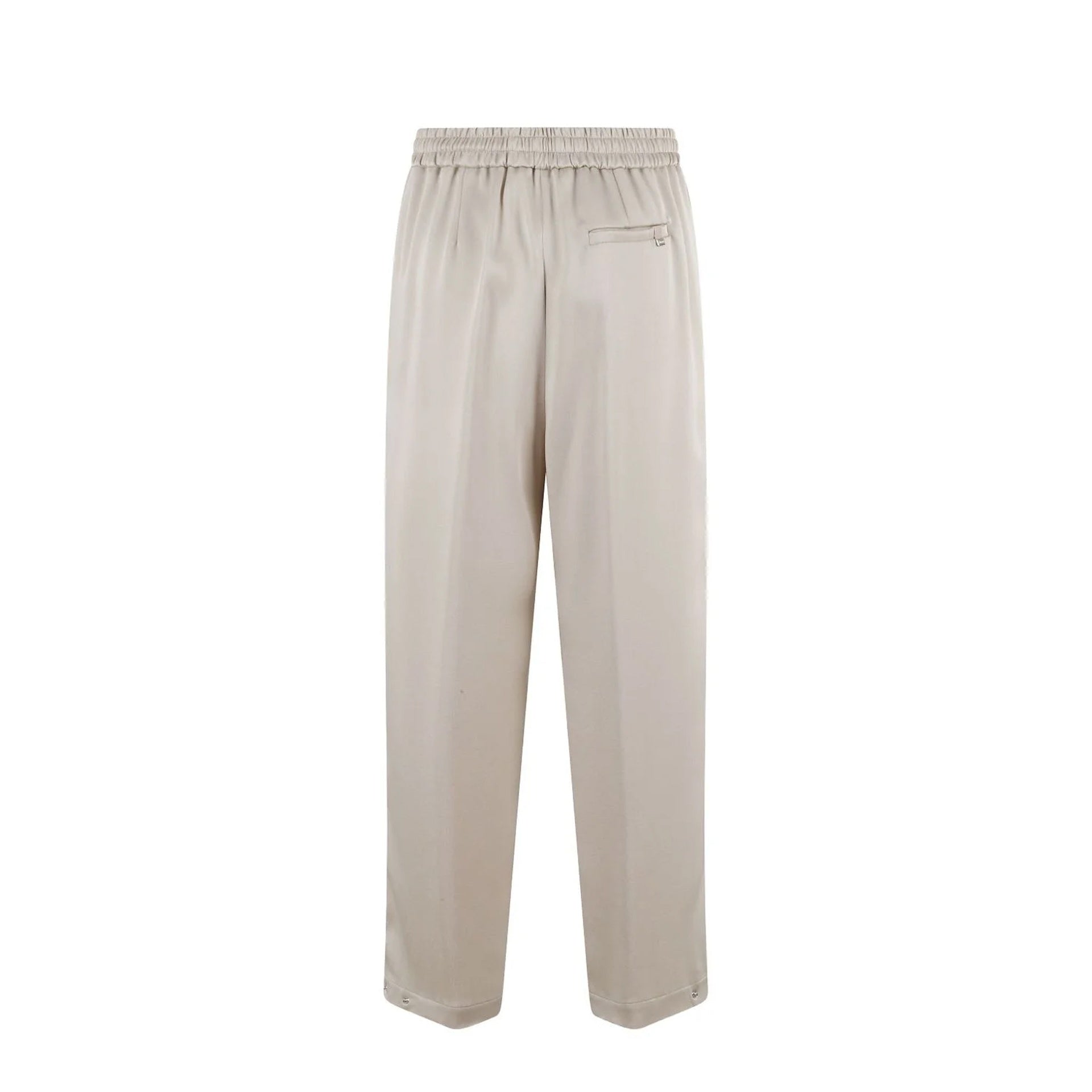 Pleated Drawstring Pants