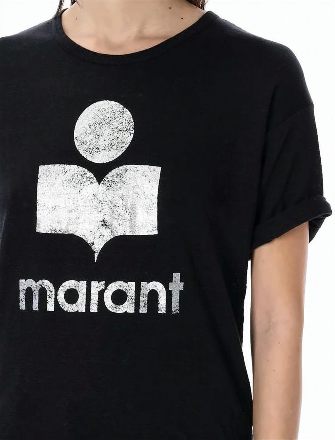 Distressed Graphic Black T-Shirt