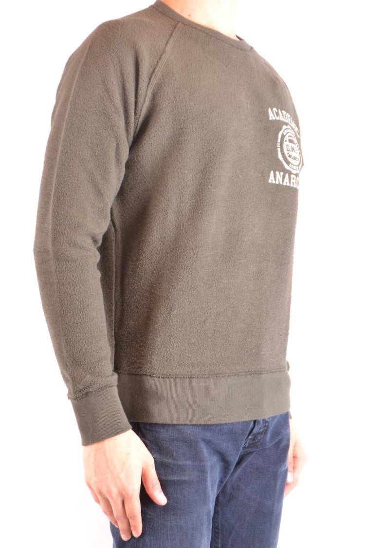 Multicolor Cotton Sweatshirt With Graphic Emblem