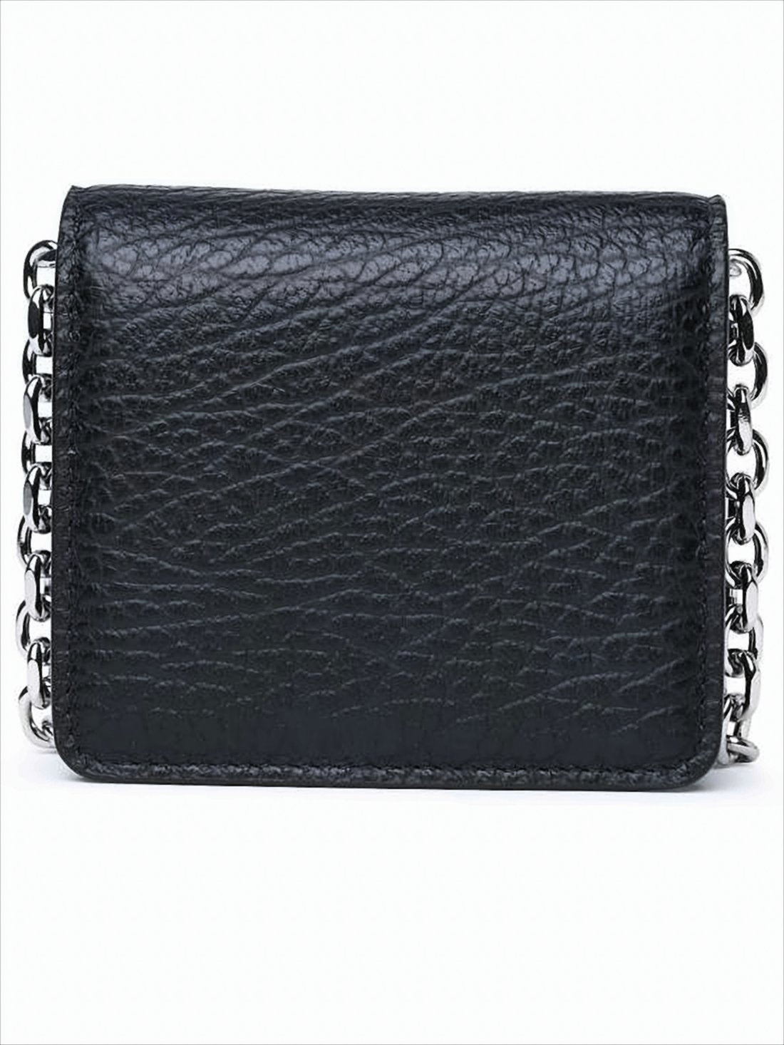 Textured Calf Leather Crossbody Bag