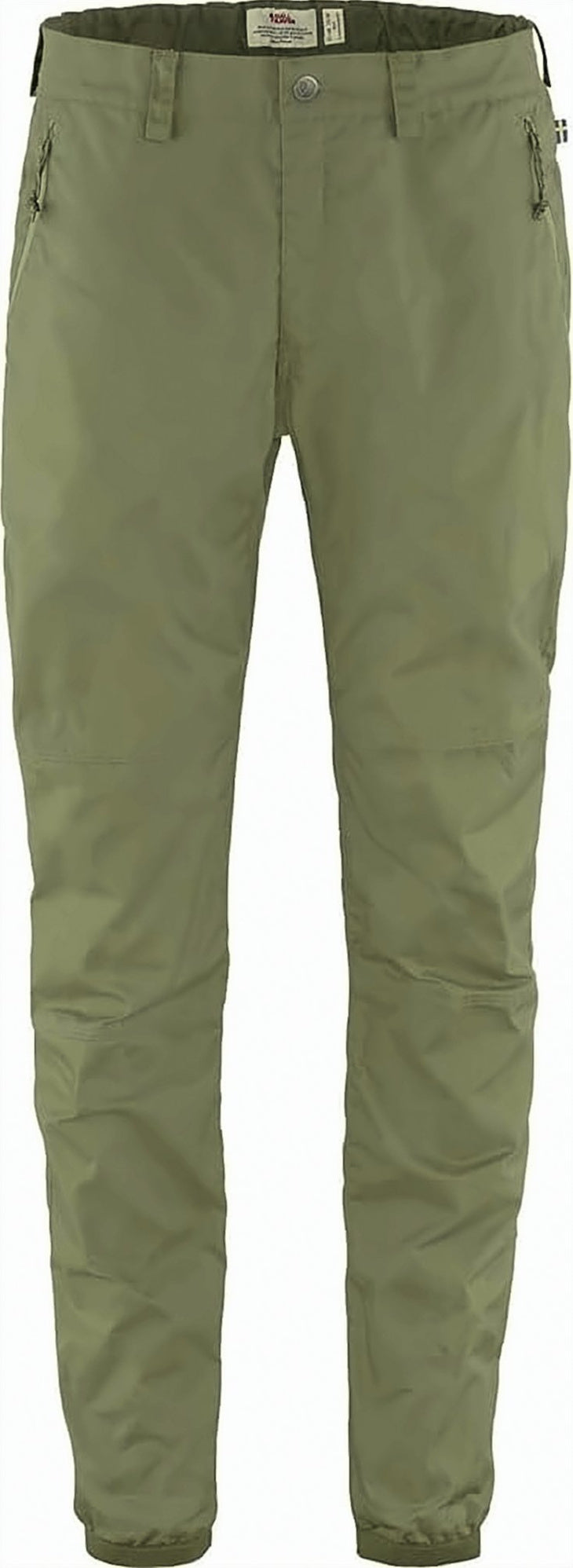 Straight Pants with Zippered Pockets