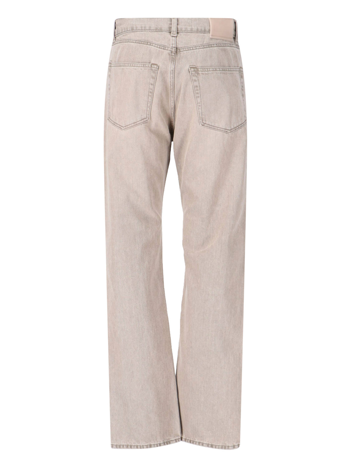 Gray First Cut Organic Cotton Jeans