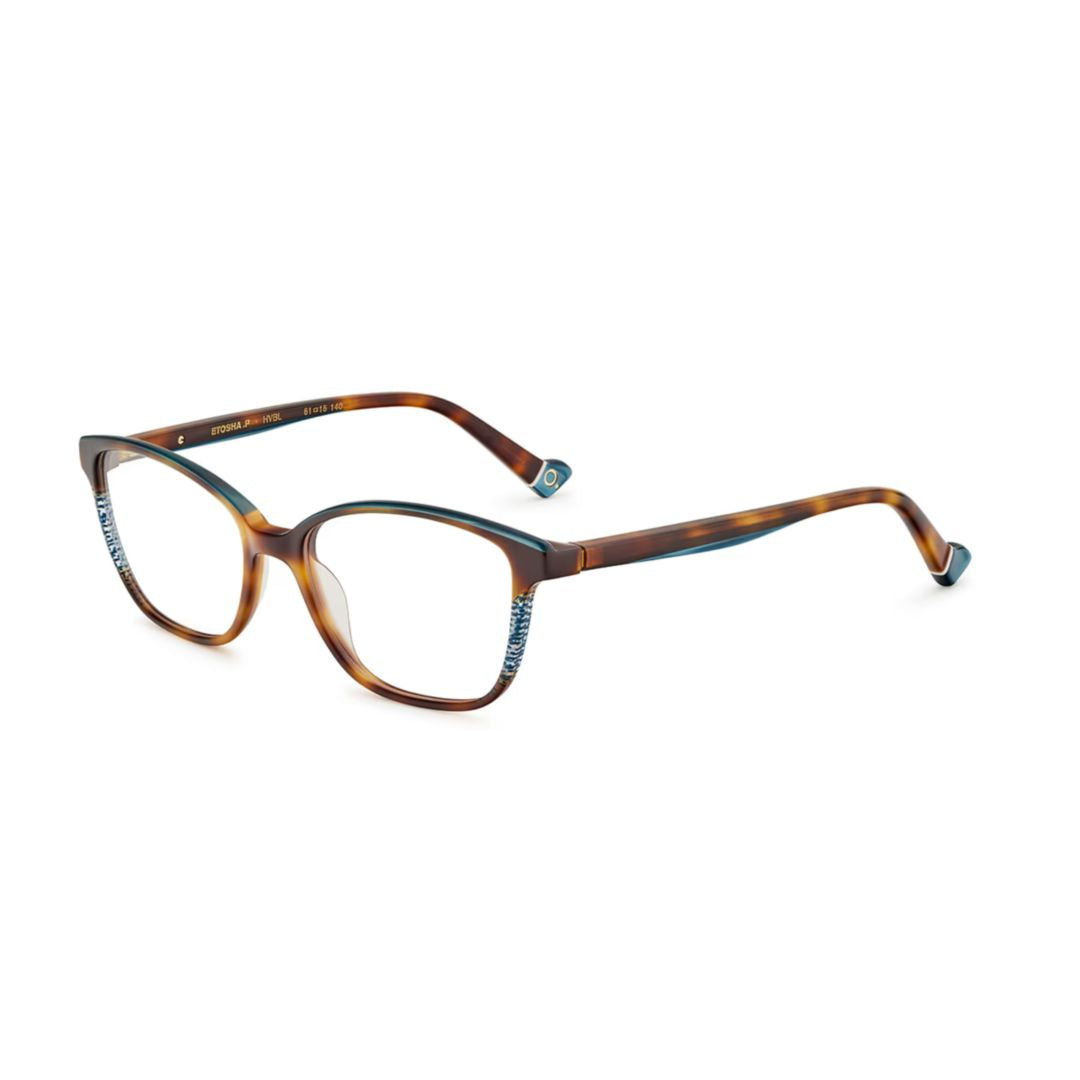 Etosha Classic Cat-Eye Eyeglasses with Tortoiseshell Acetate Frame