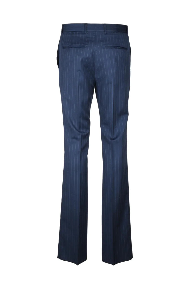 Classic Wool Trousers - Blue