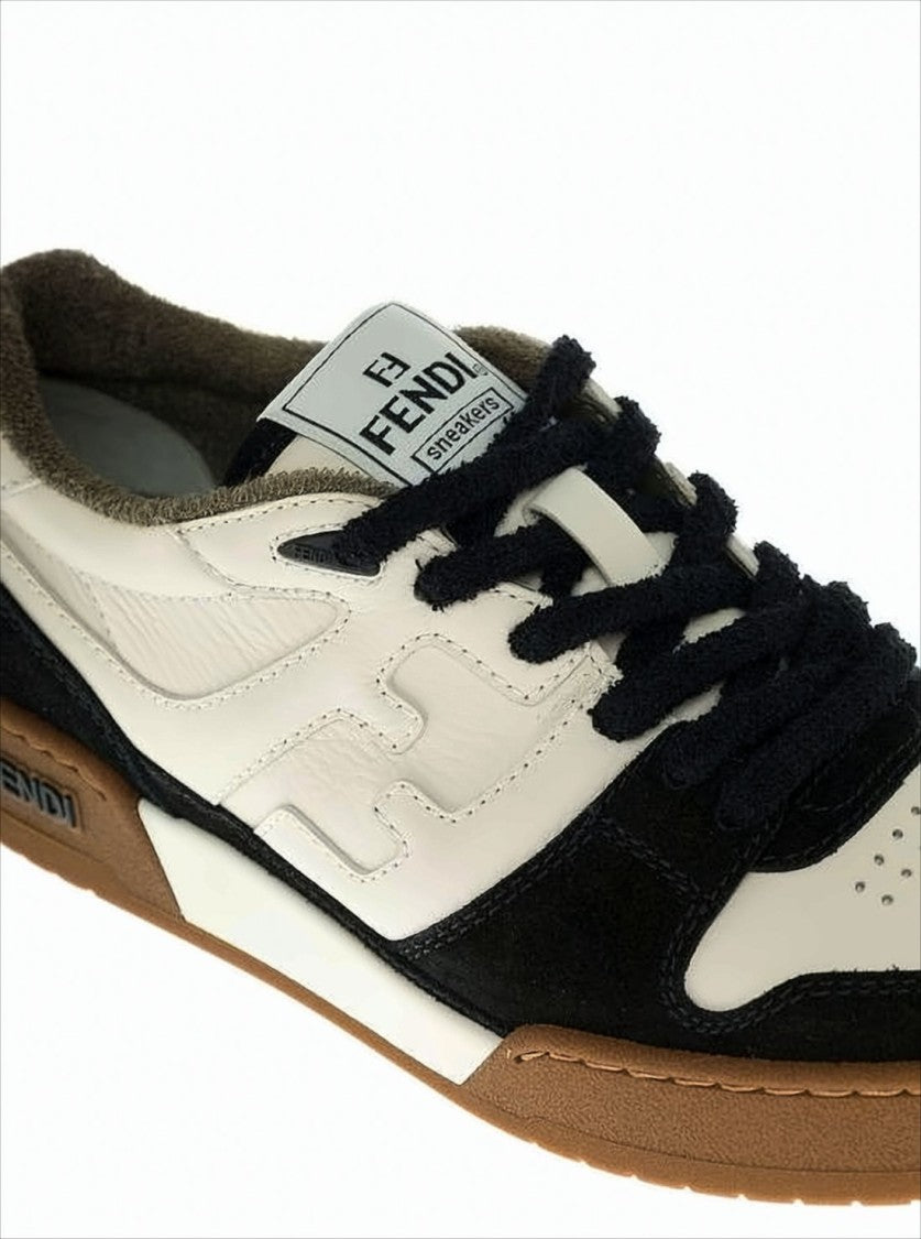 Low-Top Sneakers with Distinctive Embossed Logo