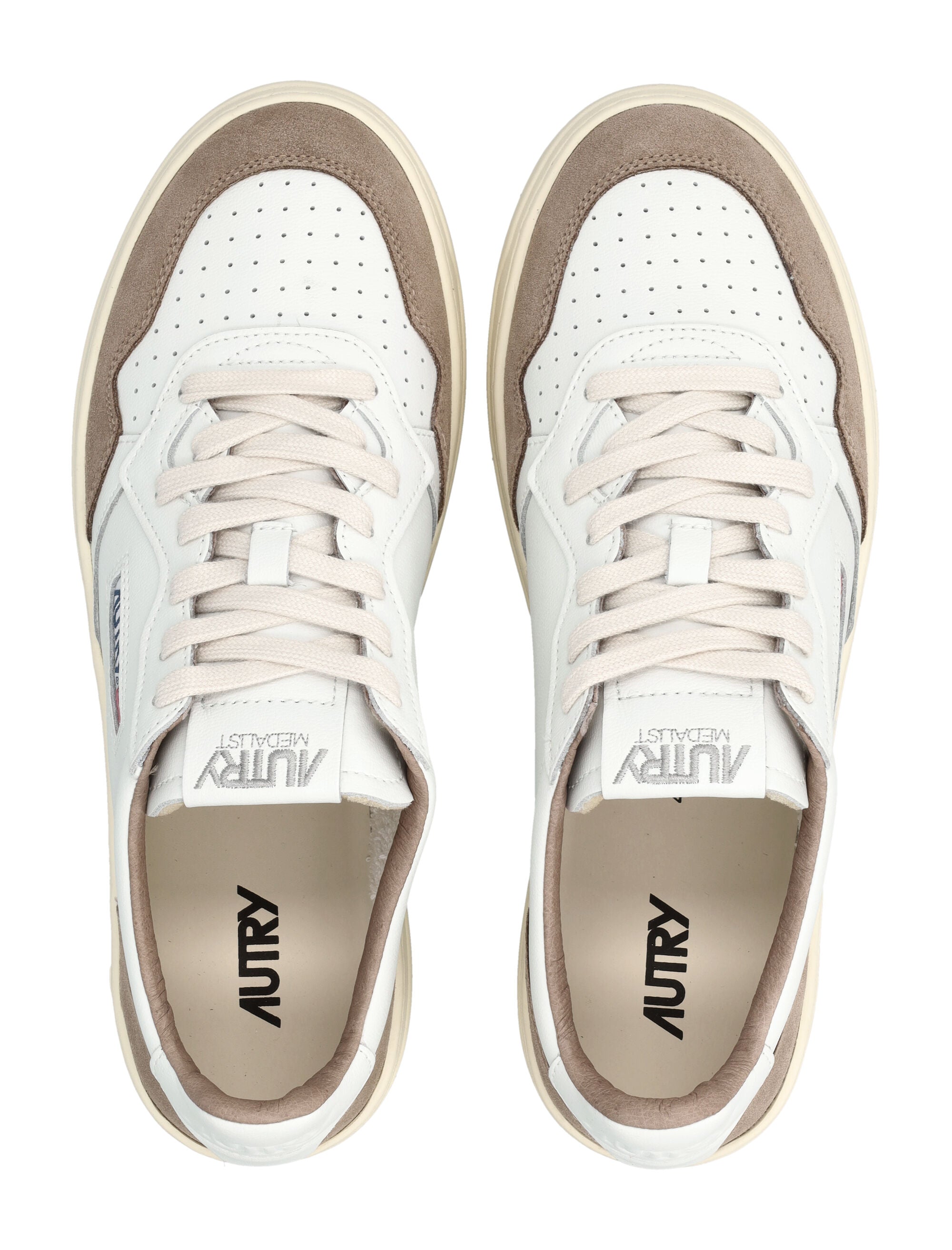 Medalist Low White Leather Sneaker
