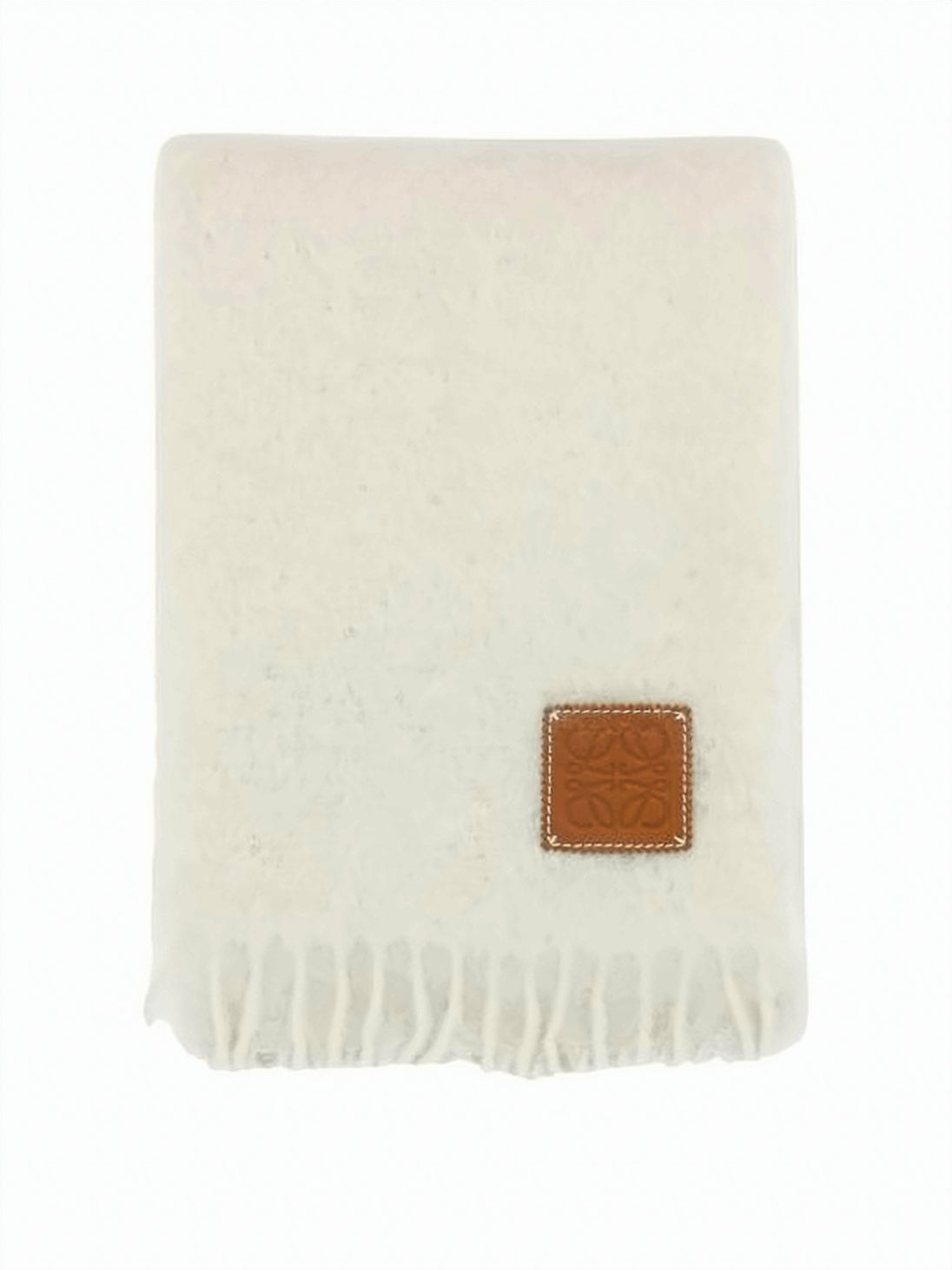 Textured Mohair And Wool Scarf