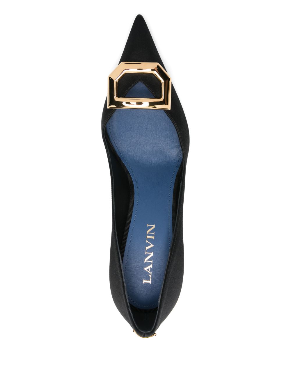 Pointed Toe Pumps With Sculpted Heel