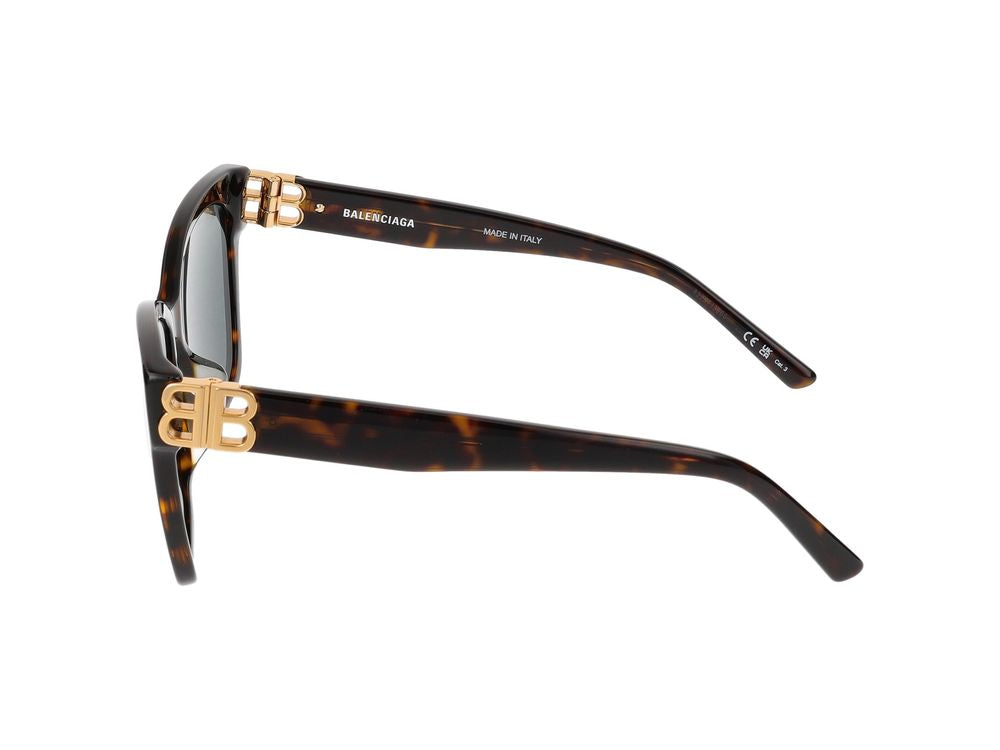 Sunglasses Balenciaga BB0102SA 002 havana gold green 57/16/145