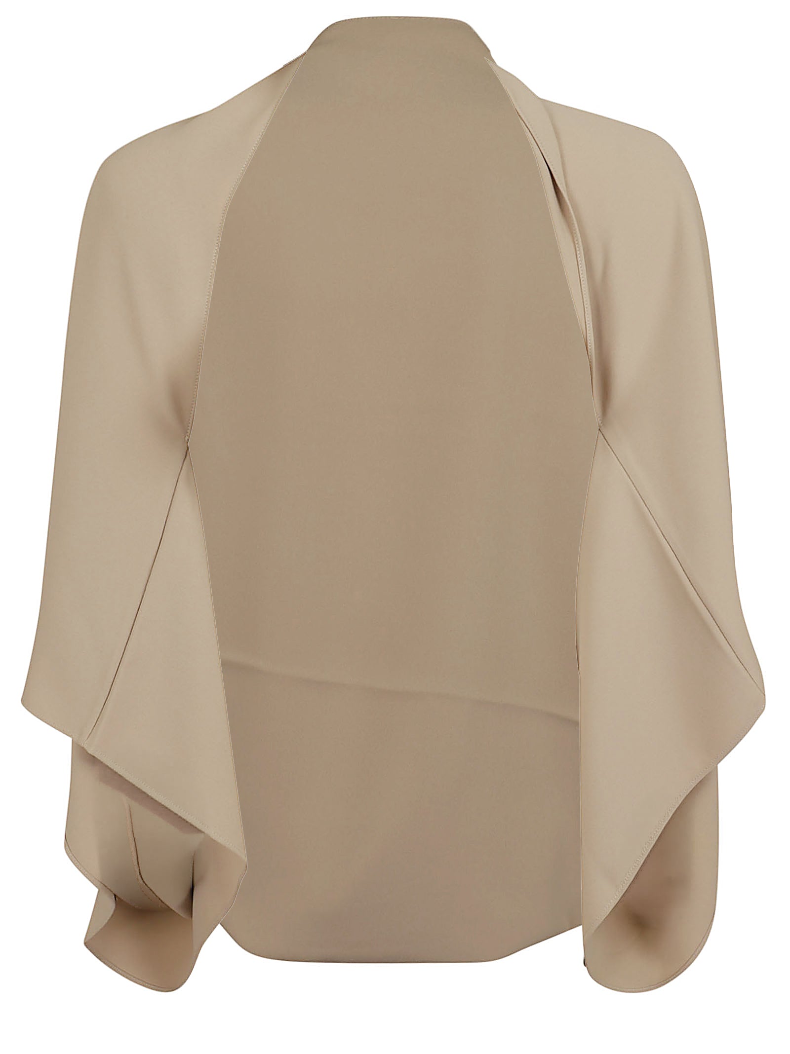 Loose Draped Sweater with Flowing Sleeves