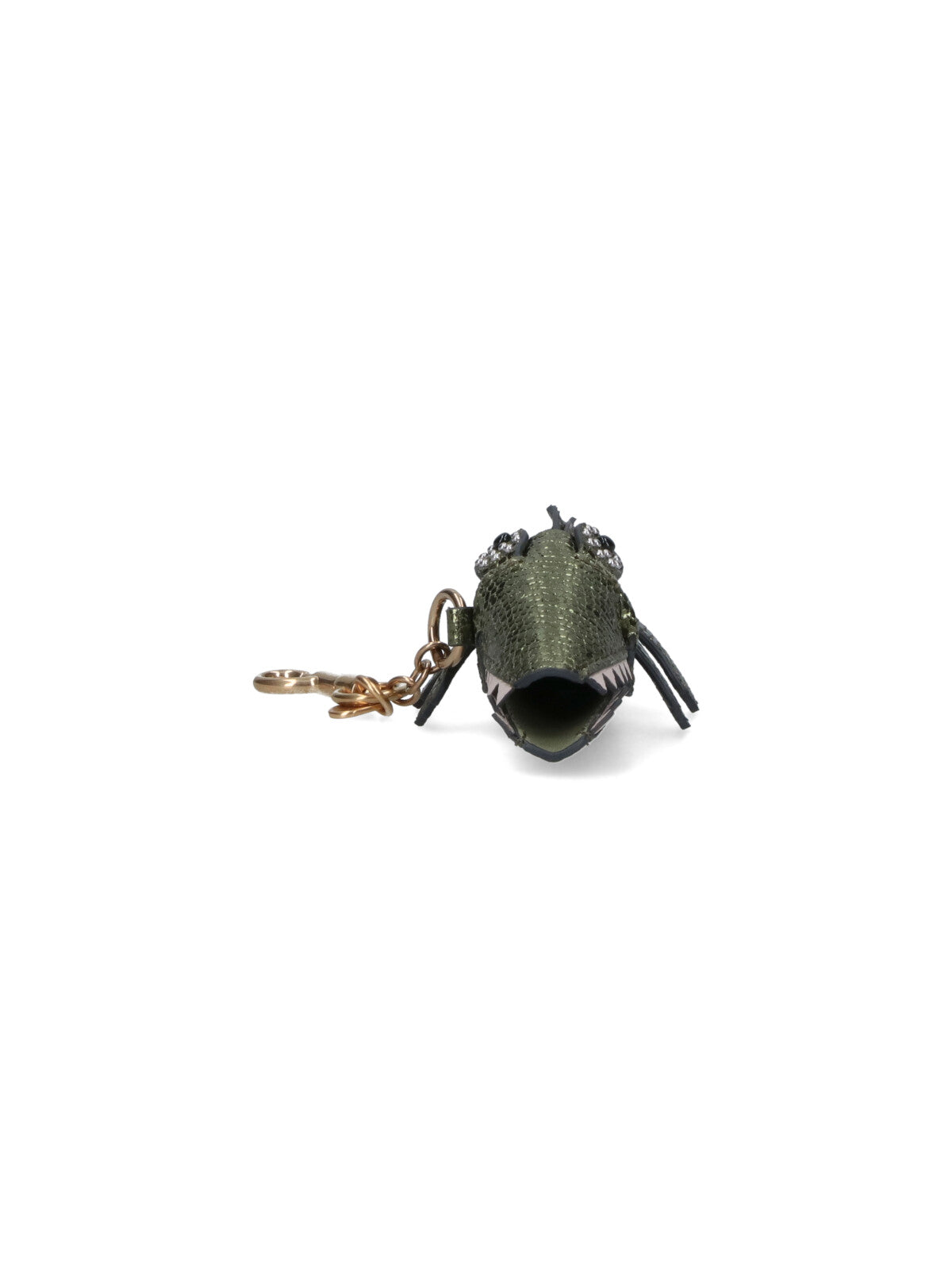 "Crocodile" Keychain Charm – Green
