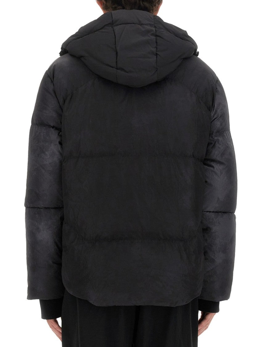 Puffy Black Oversized Jacket