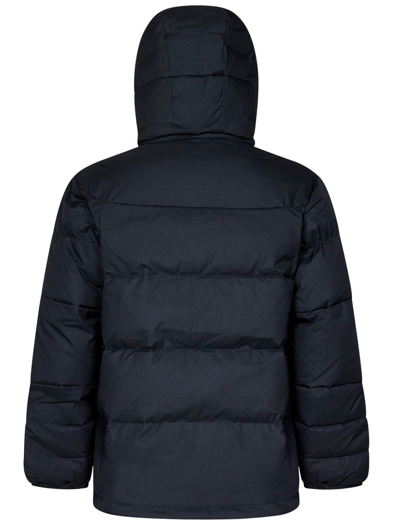 Padded Black Jacket With Adjustable Cuffs