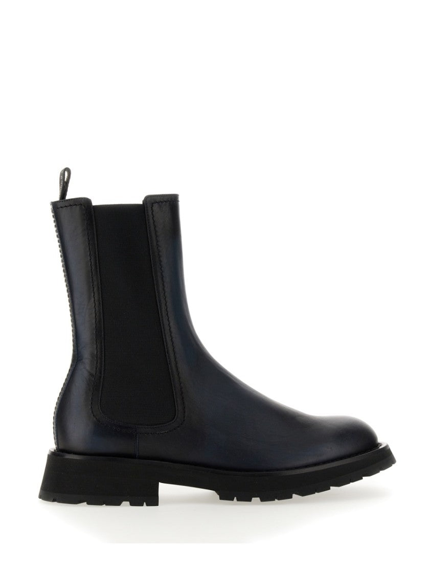 Polished Leather Boot