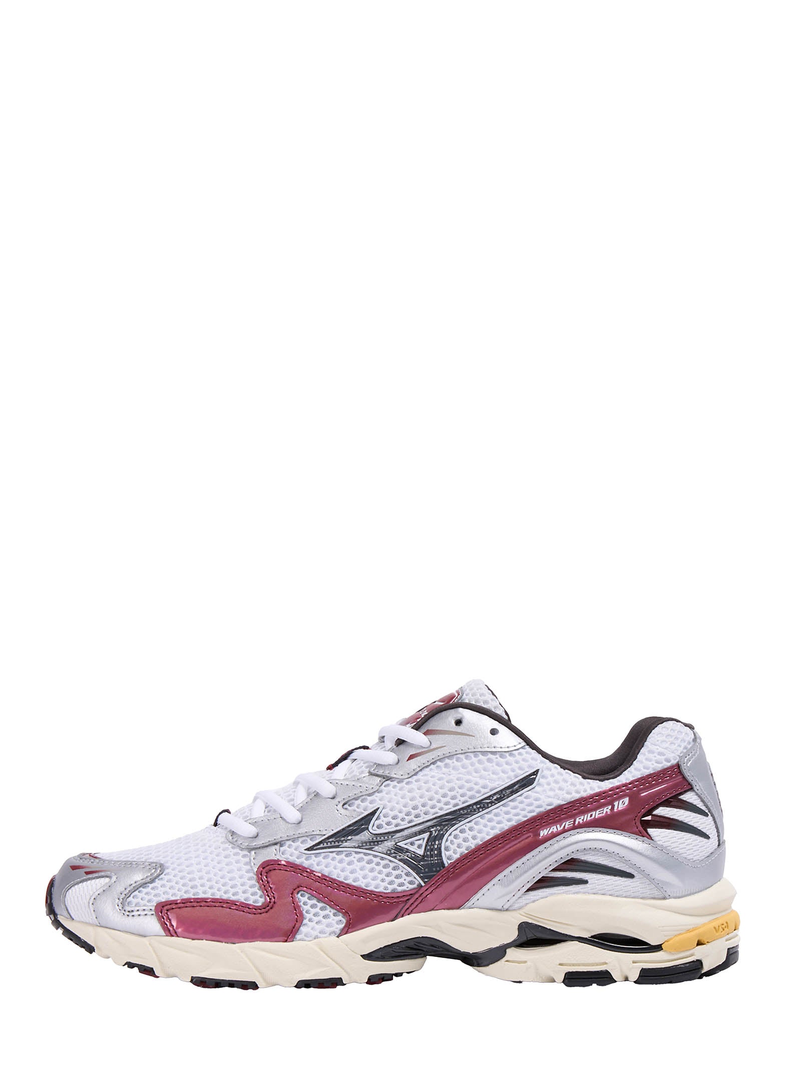 Wave Rider 10 Sneakers In Breathable White Mesh