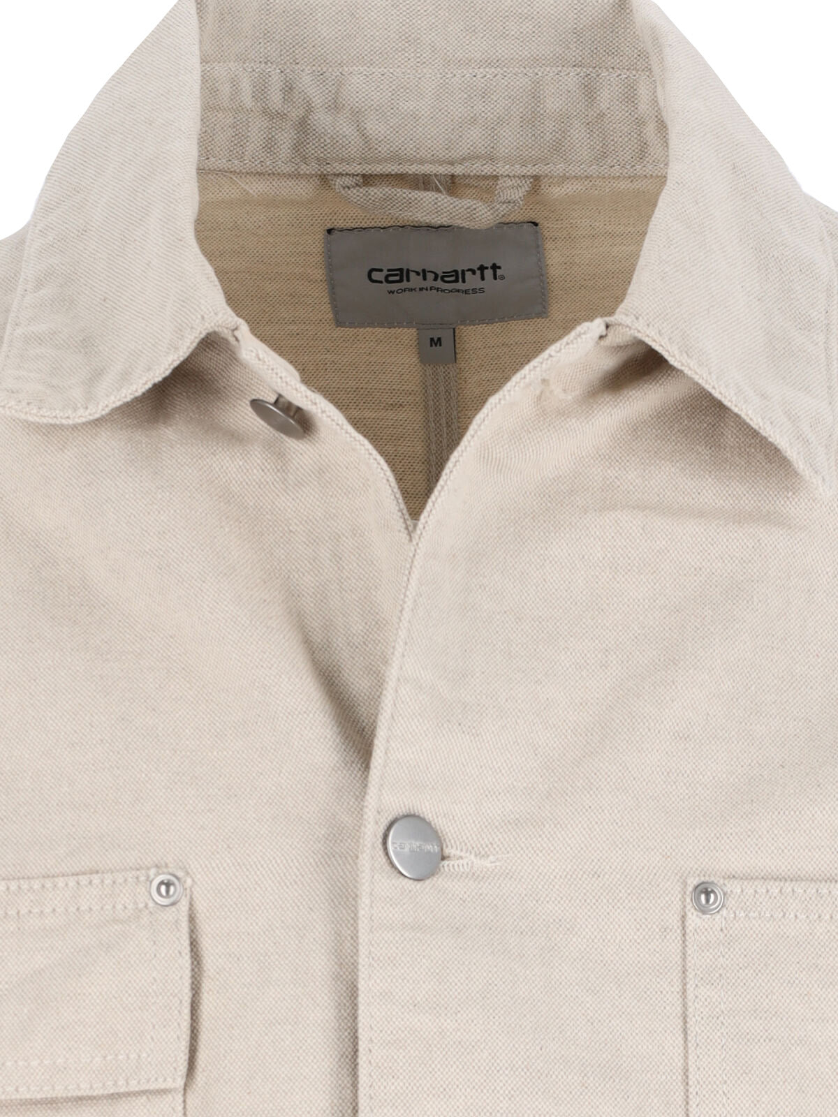"Walter" Shirt Jacket, In Beige Cotton