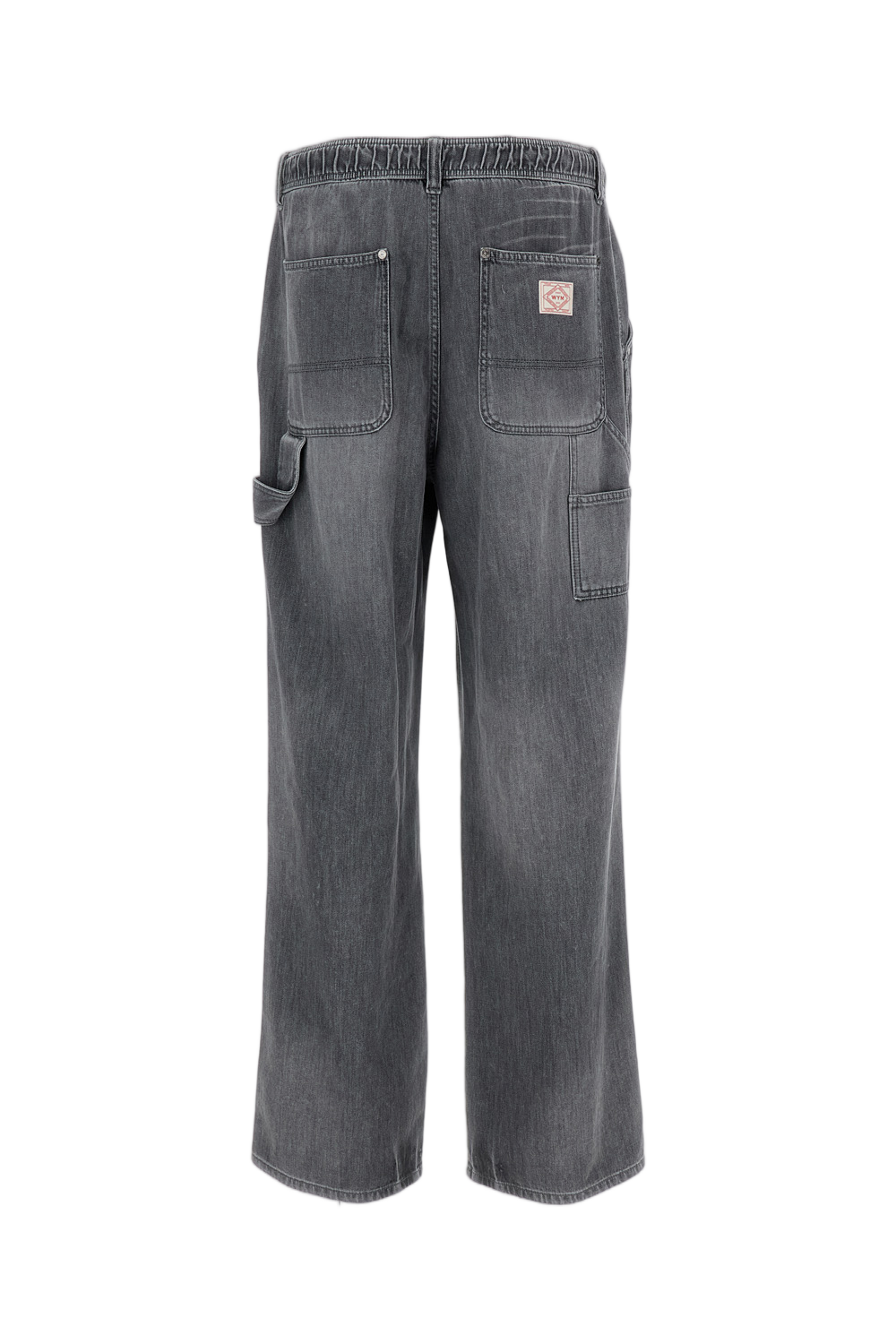Utility Denim Trousers with Adjustable Drawstring