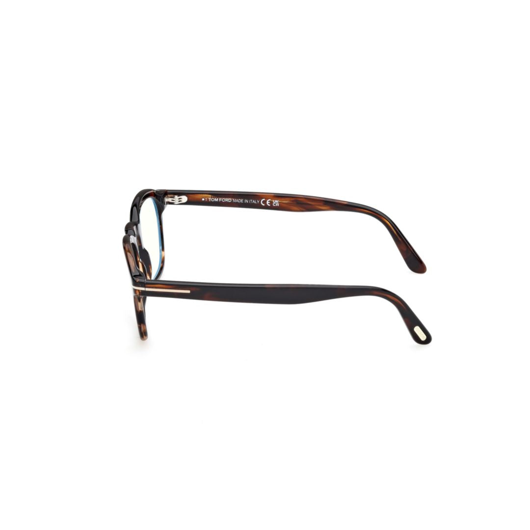 Ft6033-B Rectangular Tortoiseshell Eyeglasses
