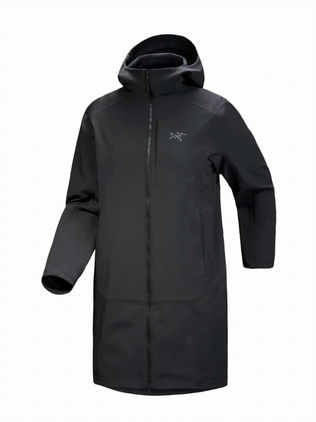 Black Arc'teryx Jacket with Attached Hood