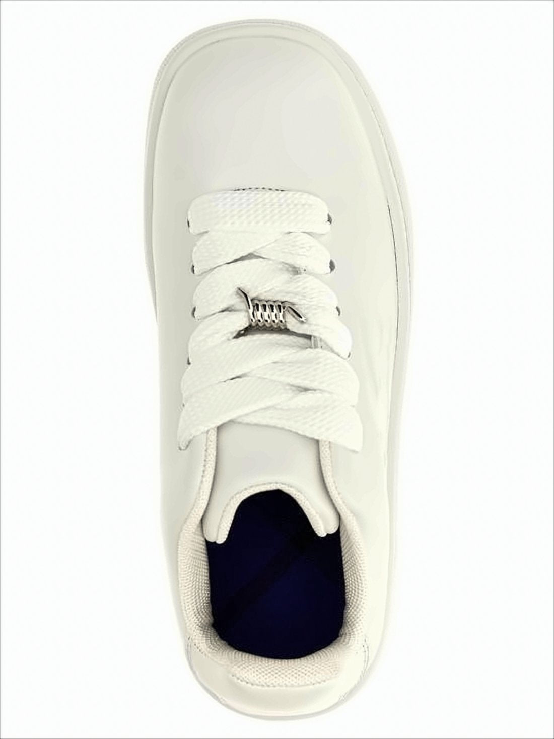 Low-Top Sneakers with Metallic Accents