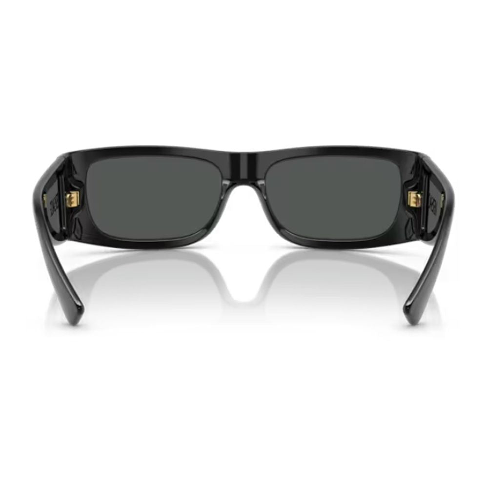 0Ve4482 Lens Logo Bold Rectangular Frame Sunglasses