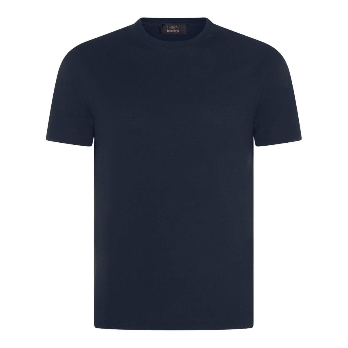 Classic Short-Sleeve Crew Neck T-Shirt in Dark Navy