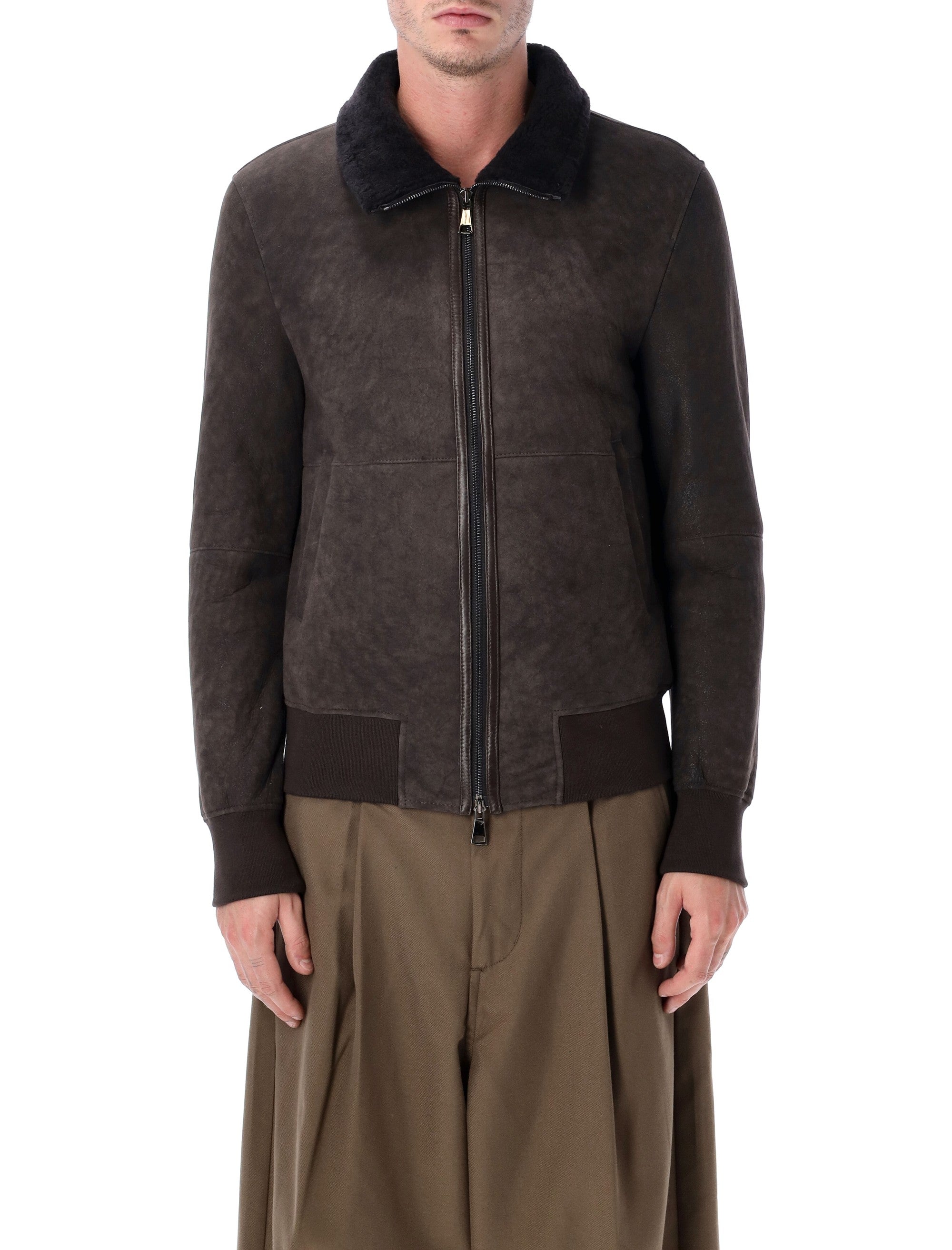 Sword 6.6.44 Brown Shearling Jacket