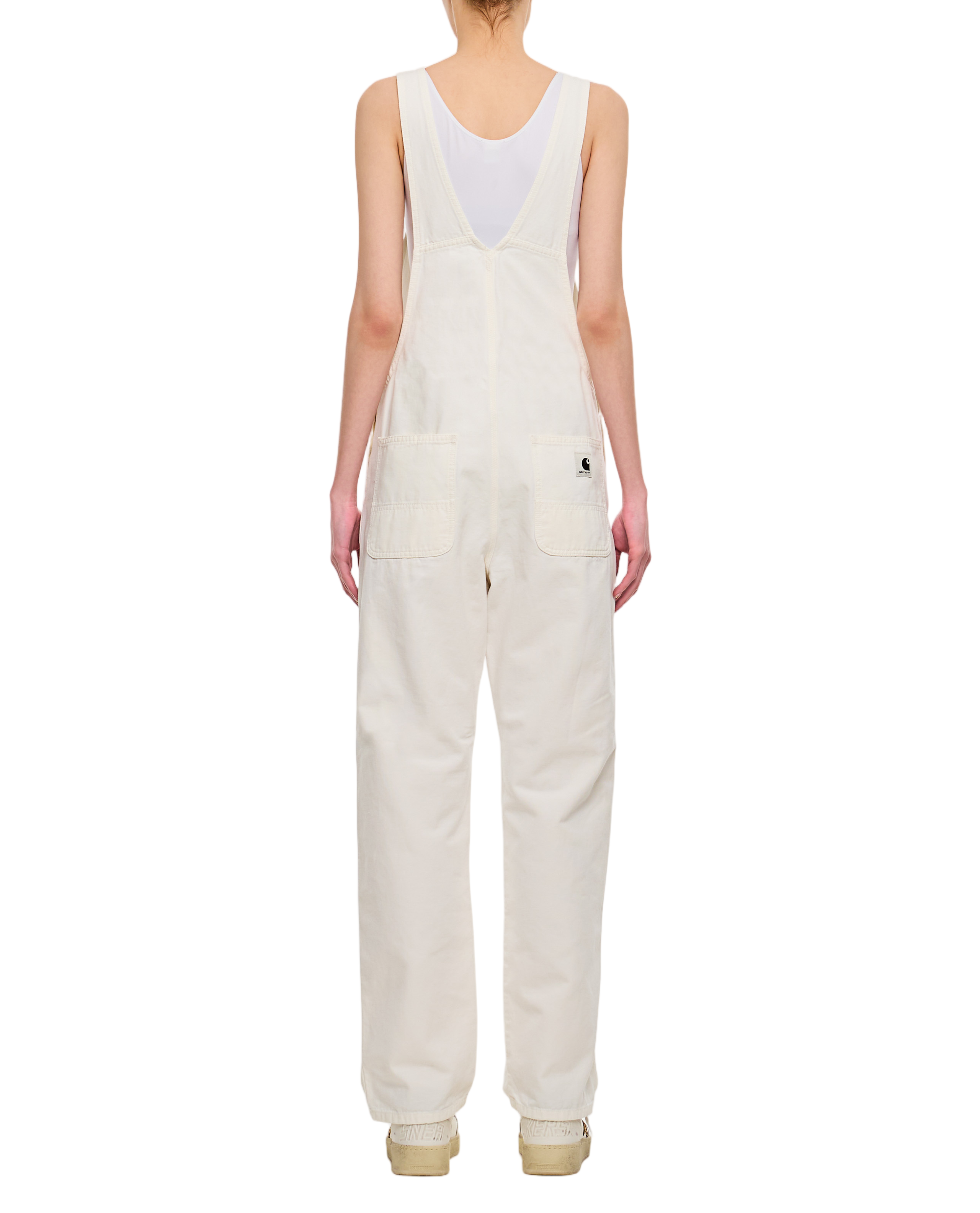 Wide-Cut Dungarees with Adjustable Shoulder Straps