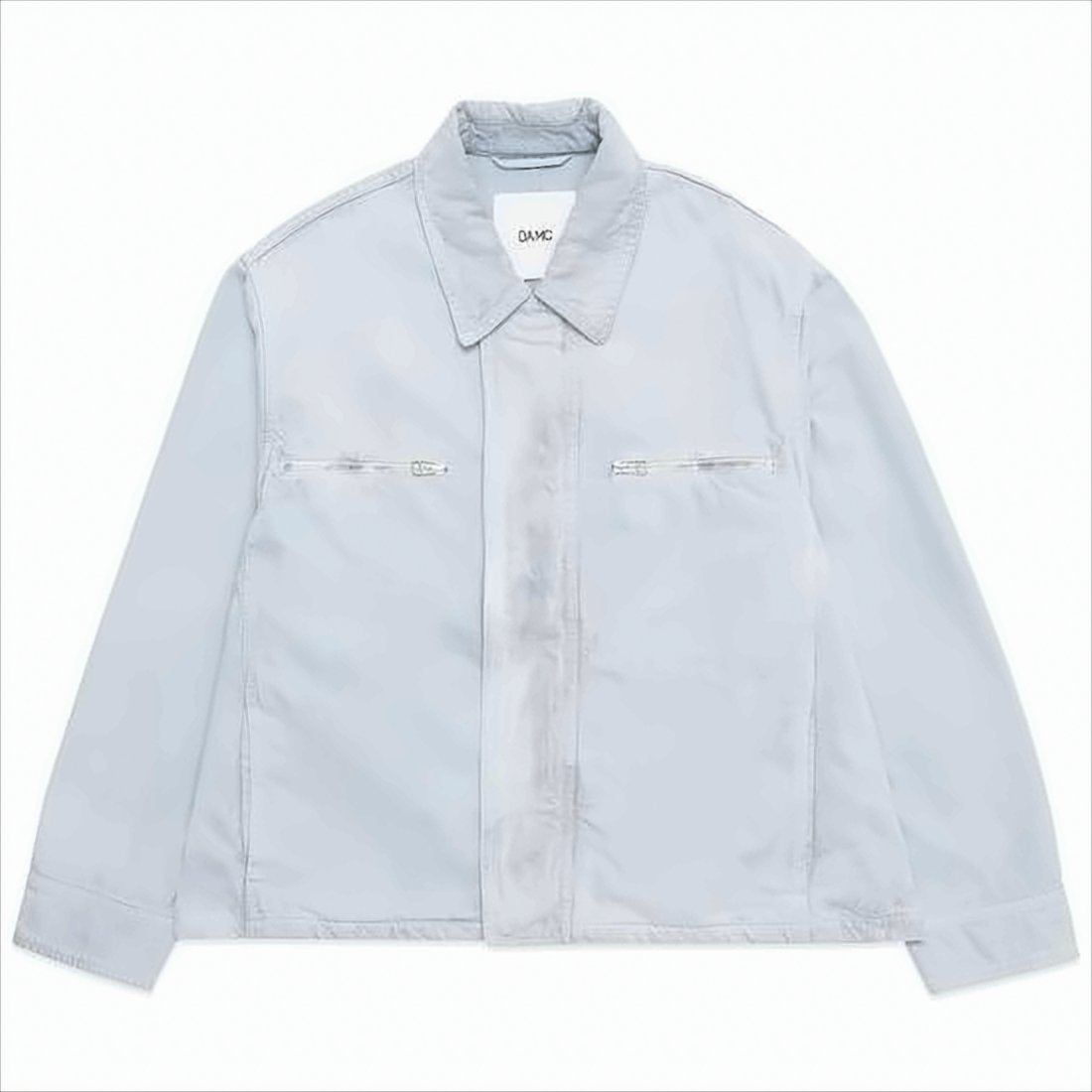 Lightweight Blue Jacket with Design