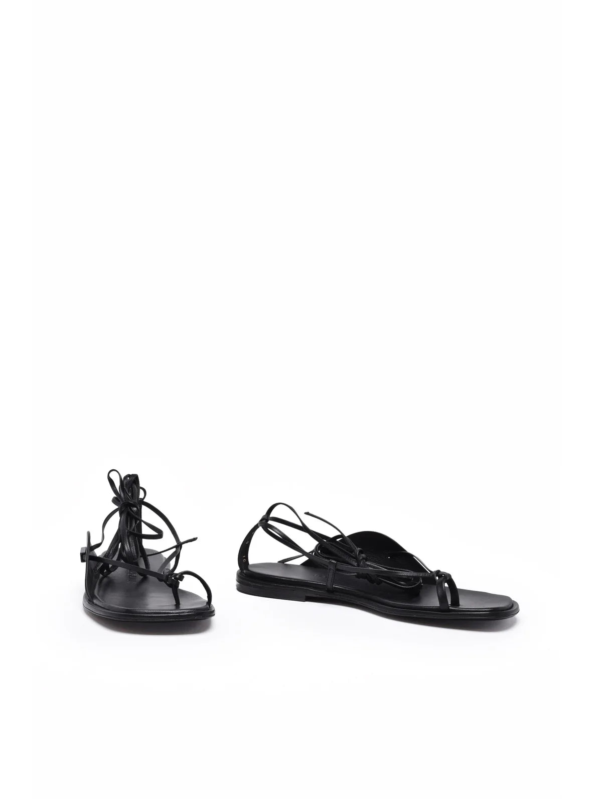 Agena Flip-Flop Sandals - Black