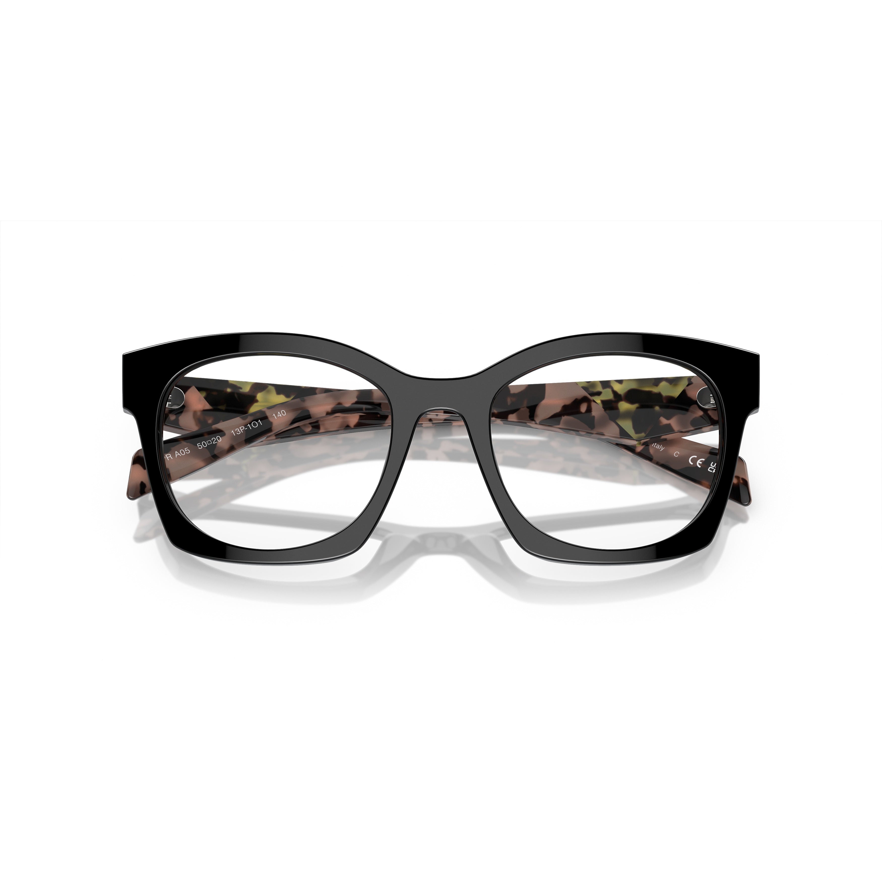 0pr A05v Square Black Acetate Sunglasses