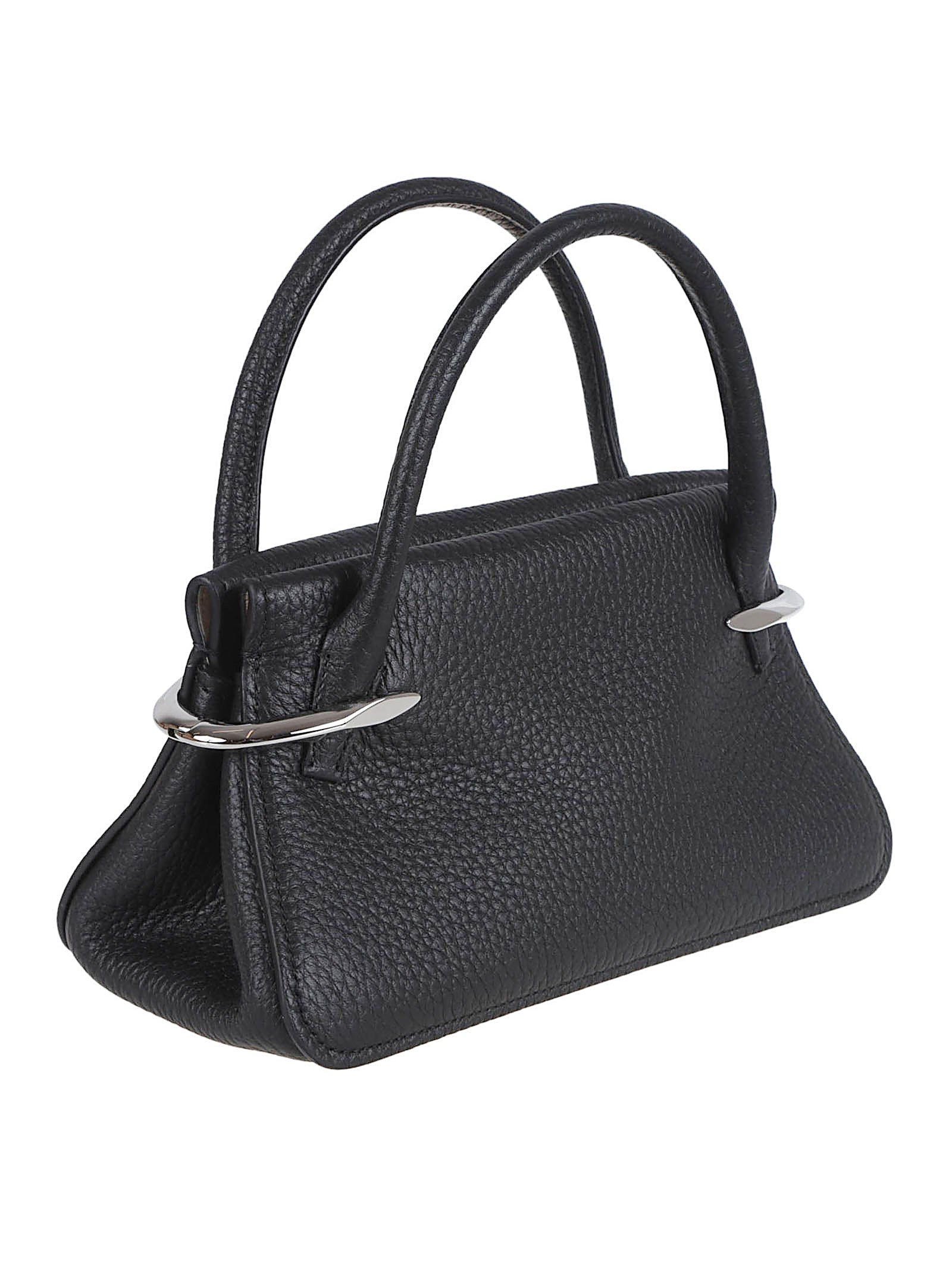 Textured Mini Leather Bag