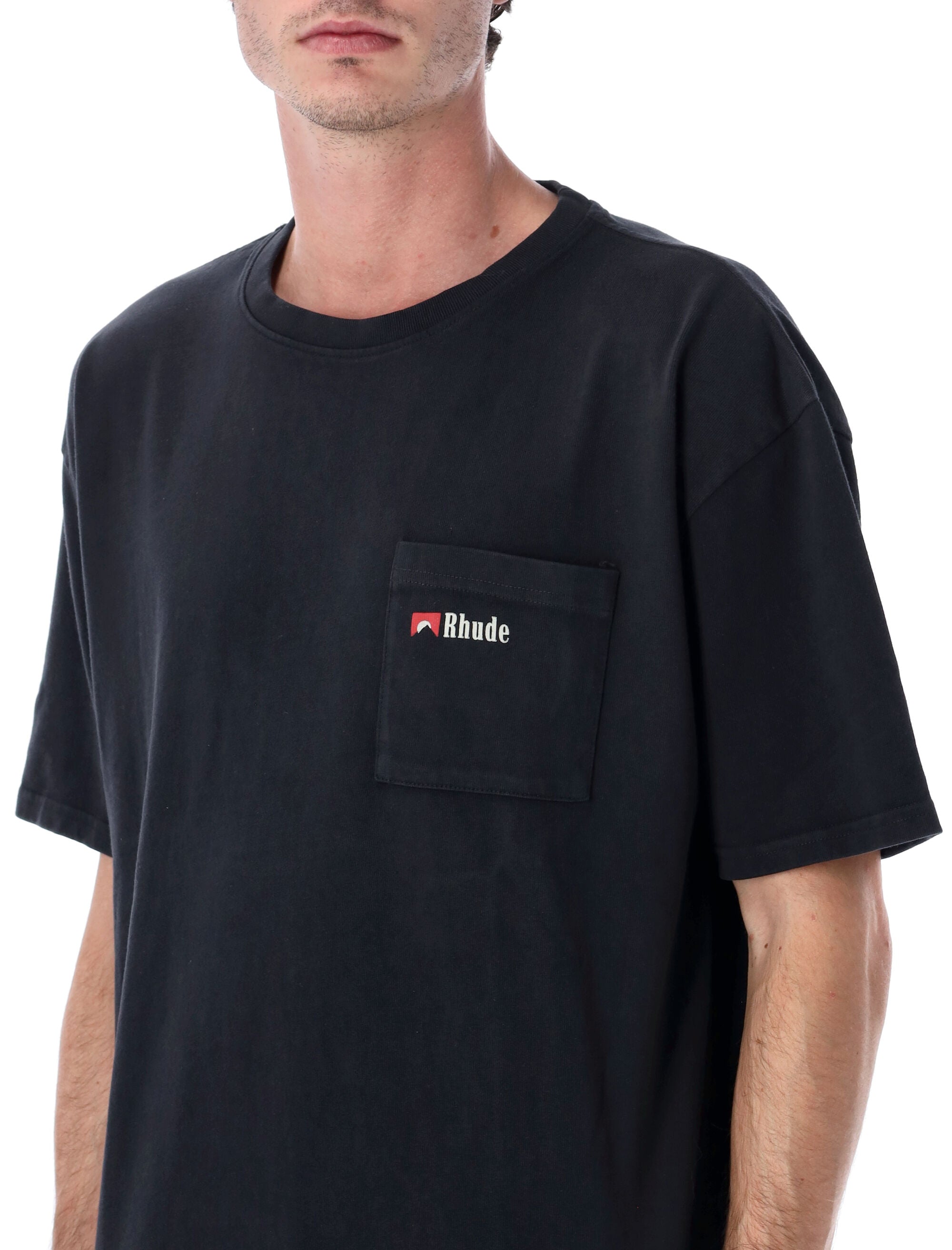 Moonlight Wolf Pocket T-Shirt