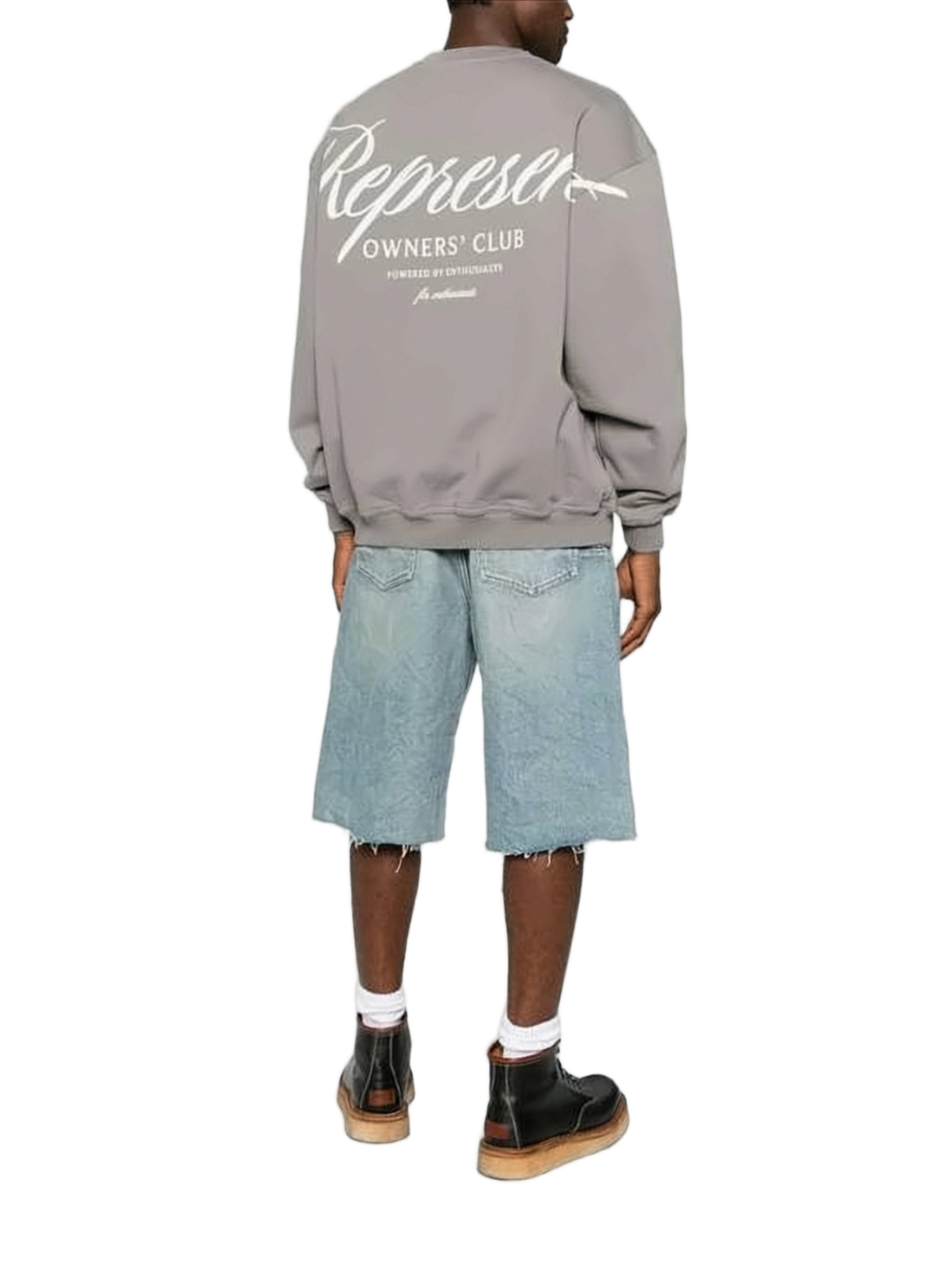 Relaxed Fit Long-Sleeve Sweatshirt with Graphic Print