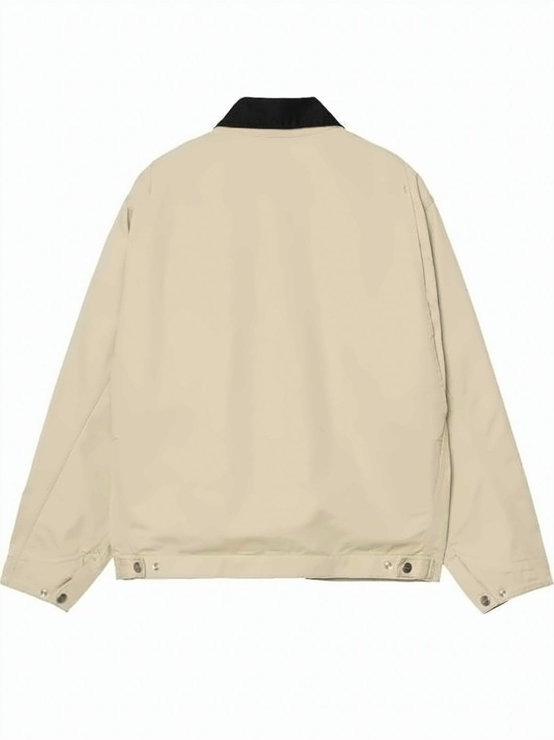 Beige Detroit Jacket with Contrast Collar