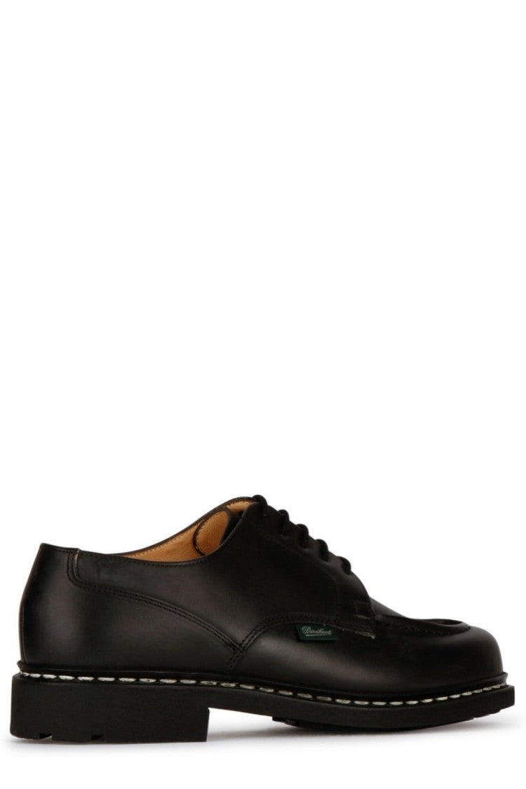 Classic Black Dress Shoes with Rounded Toe